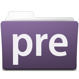 Adobe Premiere Elements Folder Icon 256x256 png